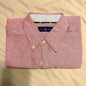 Ralph Lauren Men's Long Sleeve Button Down Shirt - Medium